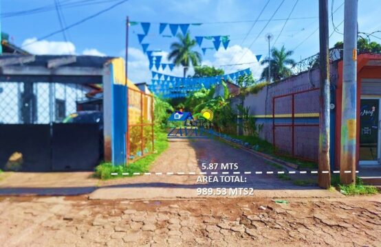 Propiedad de 989.53 mts2, ubicada en Barrio de Jesús, Juticalpa, Olancho